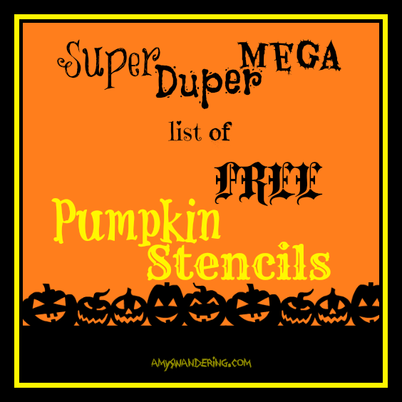 free pumpkin stencils