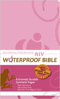 waterproof bible