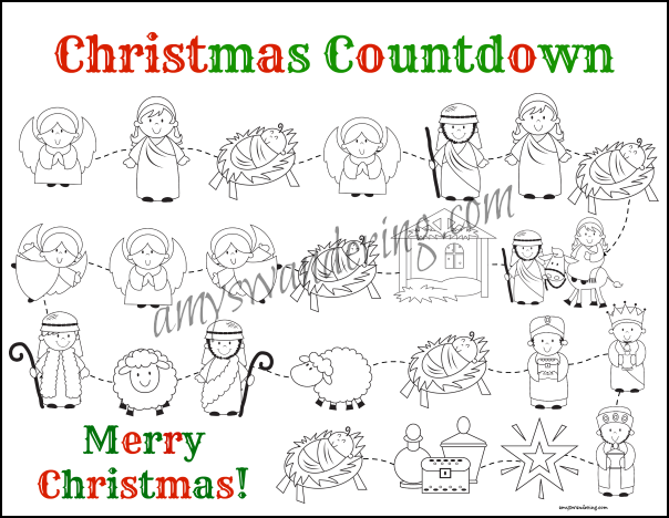 Christ in CHRISTmas Countdown