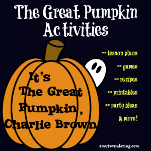 The Great Pumpkin Activities