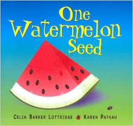 one watermelon seed